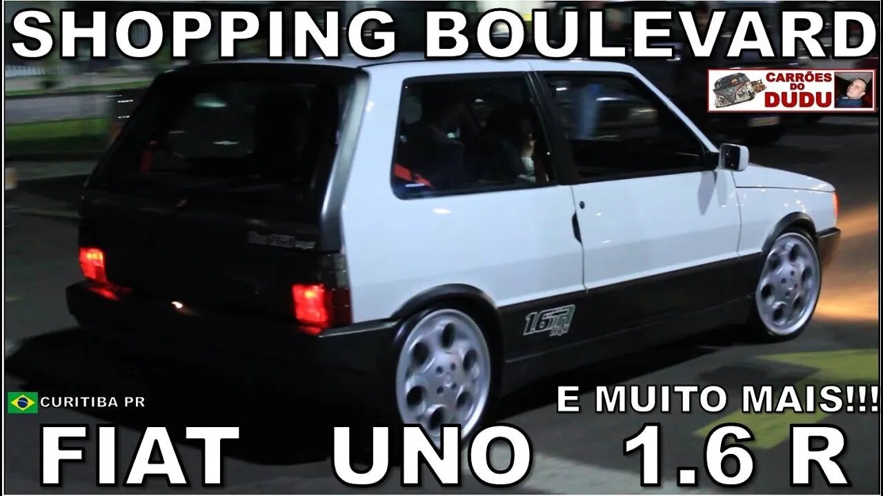 FIAT UNO 1.6 R E MUITO MAIS - SHOPPING BOULEVARD A - CARRÕES DO DUDU