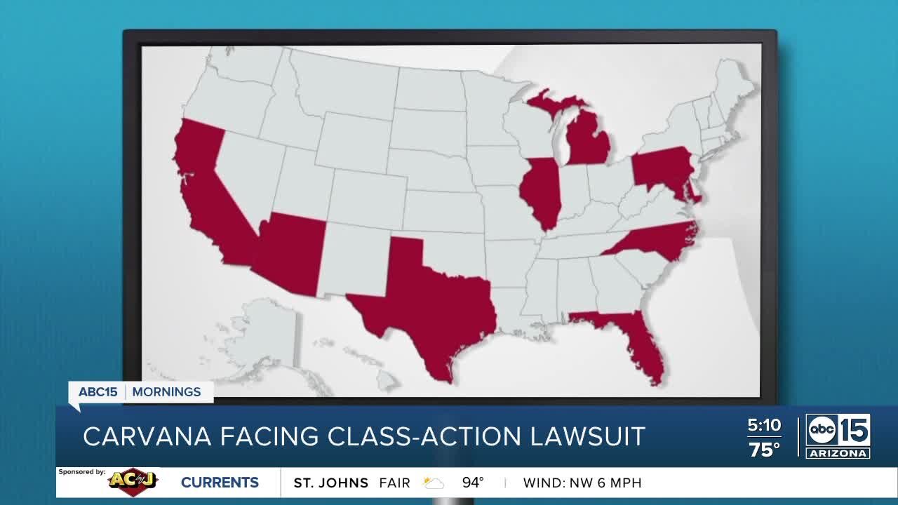 Carvana facing class-action lawsuit