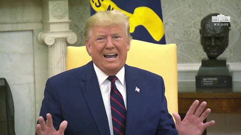 President Trump Participates in a Meeting with the President of the Republic of Finland