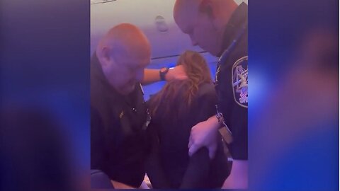 White Chick Gets Arrested And Taken Off Plane After Being Drunk And Unruly! Was This Racist?