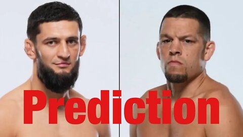 Nate Diaz Vs Khamzat Chimaev Early Prediction (UFC 279 Main Event)