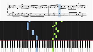 Bach - Invention No. 1, BWV 772 (Piano Tutorial)