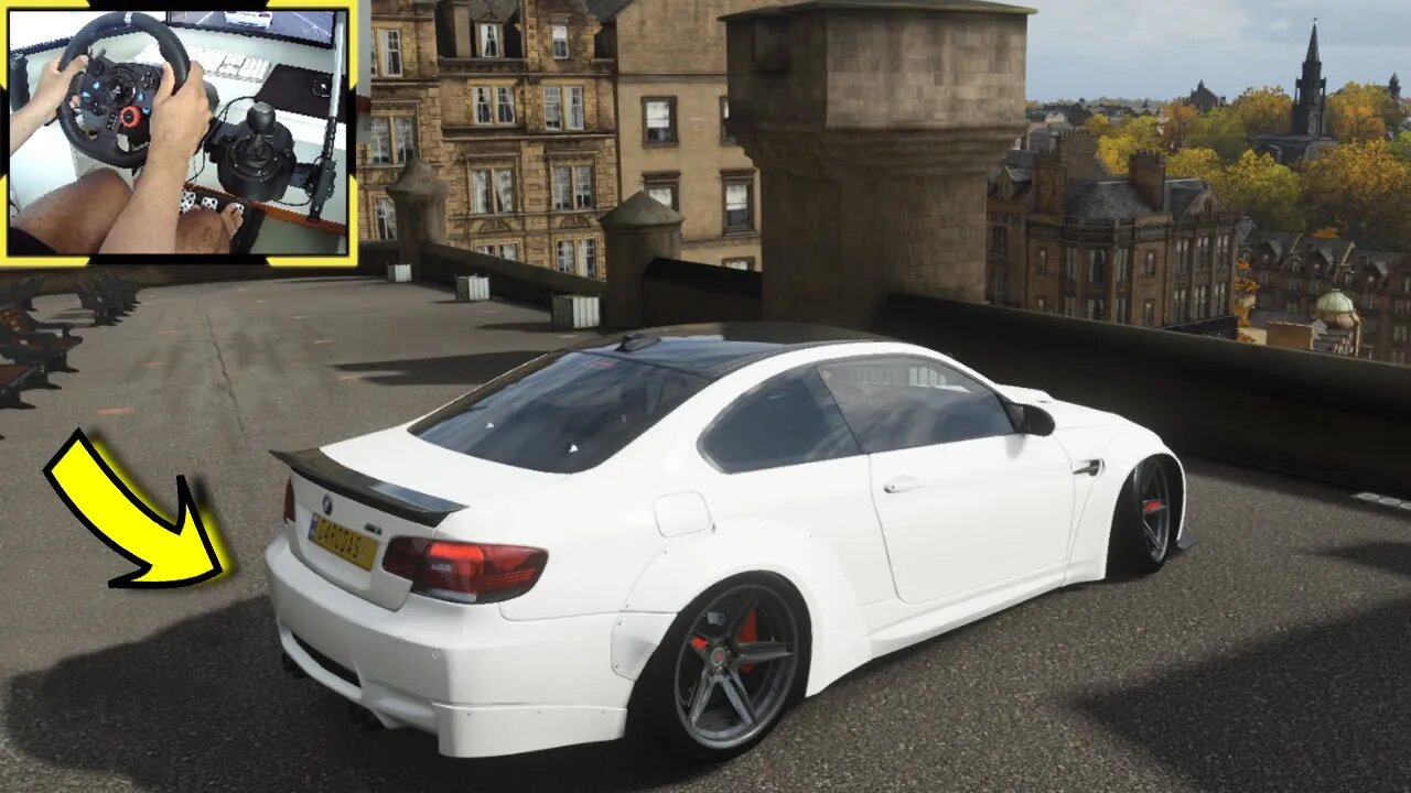 BMW M3 2008 BODYKIT Forza Horizon 4 gameplay Logitech g29