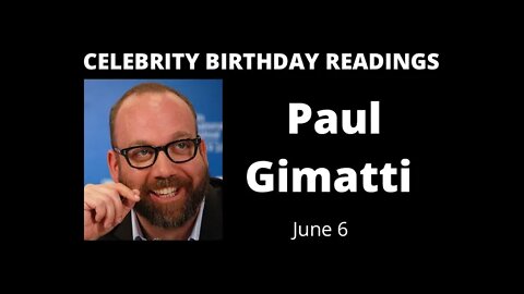 horoscope birthday today Paul Gimatti
