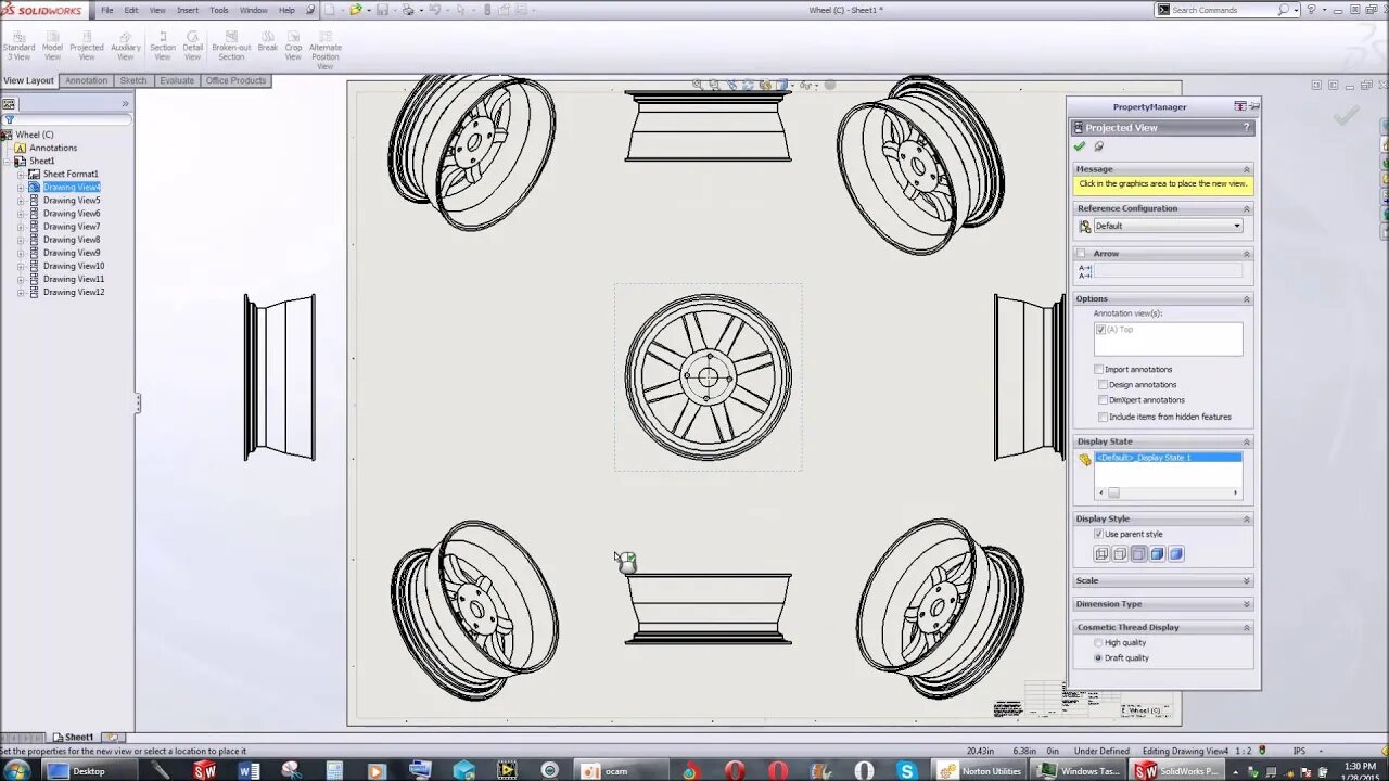 How to Start a Drawing in Solidworks |JOKO ENGINEERING|