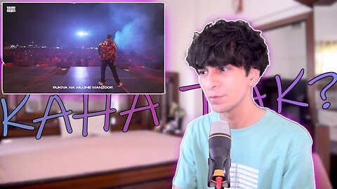 KR$NA - Kaha Tak | Visualiser | Prod. Jokhay and Umair | Time Will Tell EP *REACTION*