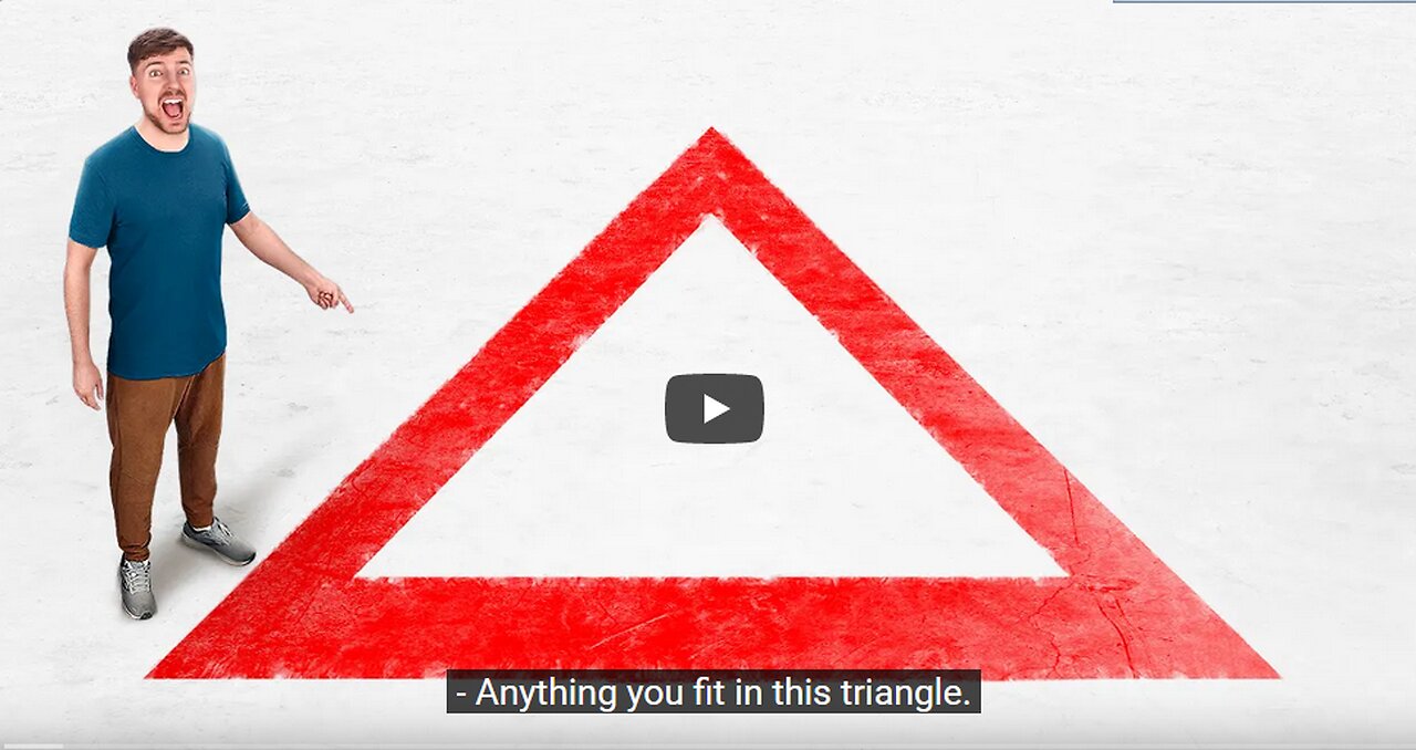 Anything You Can Fit In The Triangle I’ll Pay For