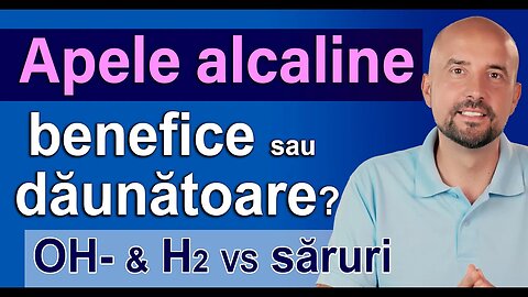 Ce nu știai despre apa alcalină: Adevăruri științifice