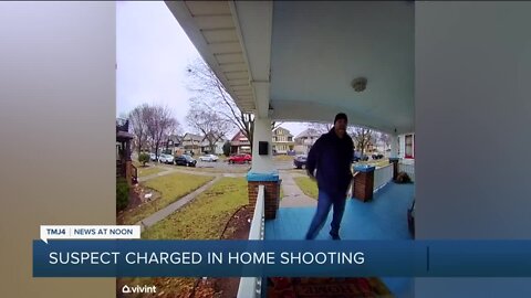Man charged, accused of shooting family's home 8 times on doorbell cam