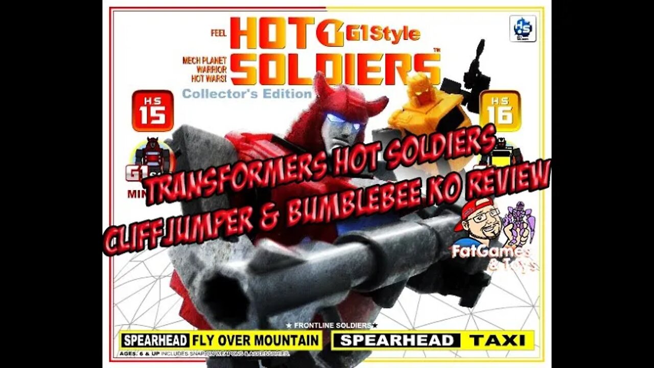 Transformers Hot Soldiers Cliffjumper e Bumblebee KO Review