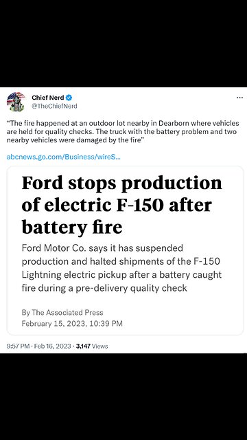 This guy is charging his EV with gas power generator.
