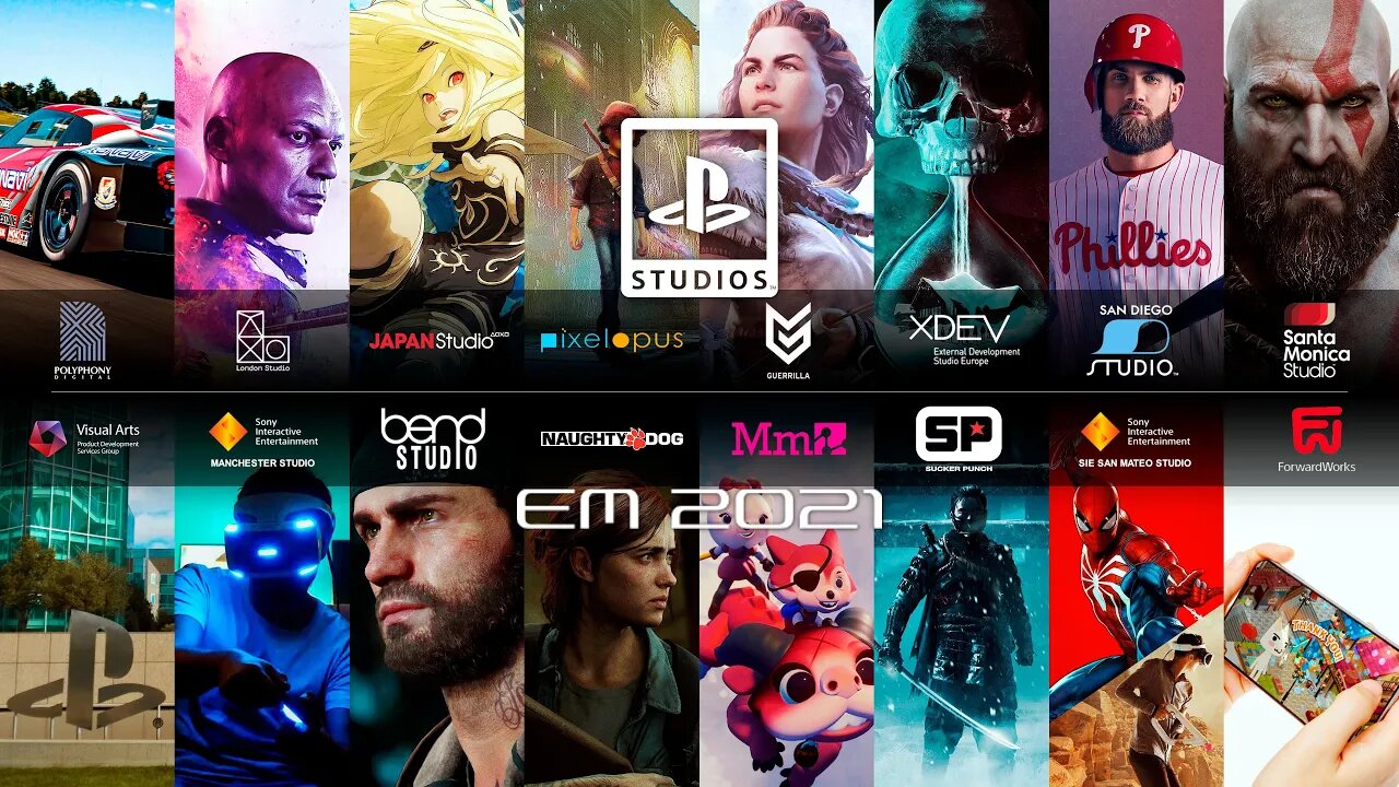 PLAYSTATION STUDIOS EM 2021 (Exclusivos PS4/PS5)