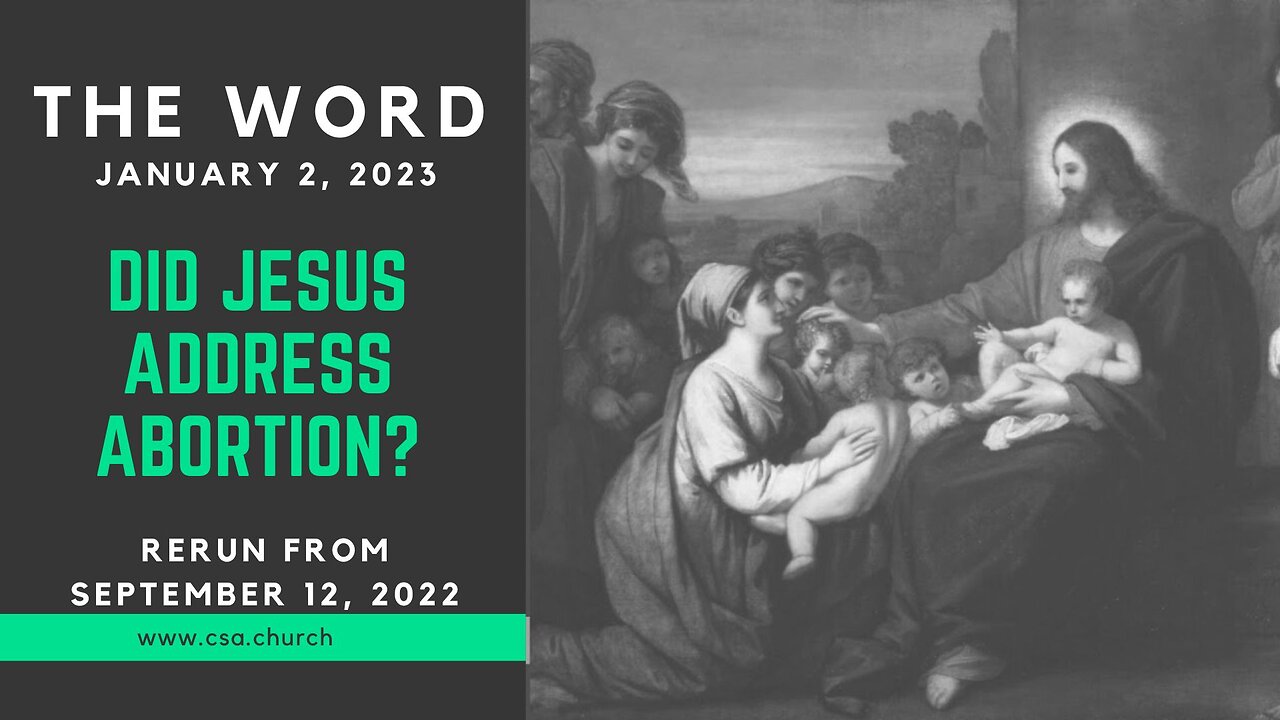The Word: January 2, 2023 (Rerun of 9/12/22)