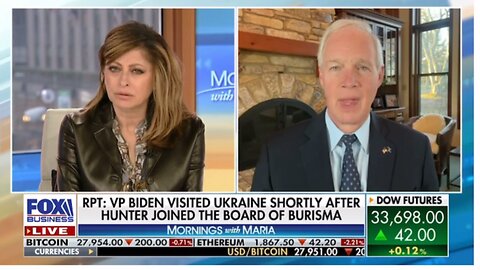 MORNINGS WITH MARIA-4/6/23-Dek: Sen. Ron Johnson, discusses the Biden family's business dealings