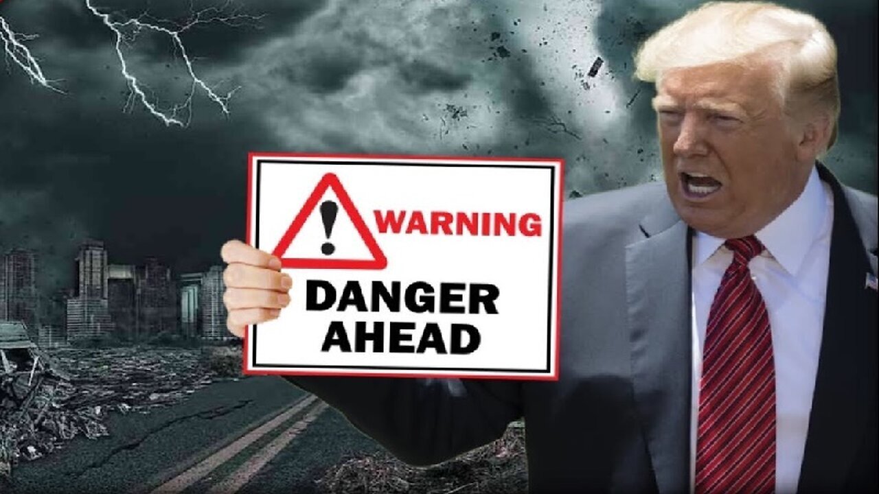 Bbreaking: Trump Posts Cryptic Warning To Americans Of Incoming Horror!!!!