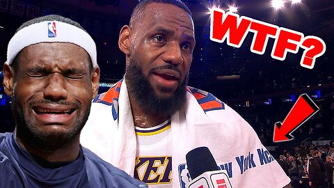 LeBron PANICS! Ready to QUIT on the Lakers in the MOST DISRESPECTFUL way possible!