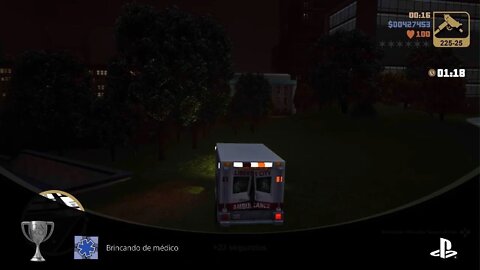 Brincando de médico - Complete o nível 12 de Paramédico - Grand Theft Auto III