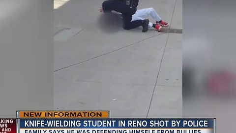 Family says teen shot in Reno was defending himself against bullies