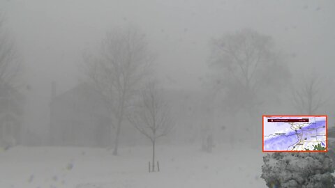 Blizzard conditions impacting the northtowns