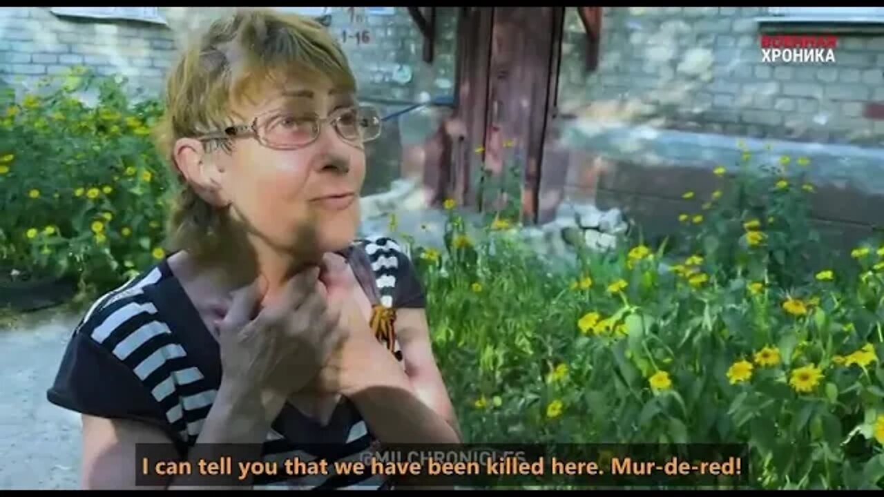Residents of liberated Lisichansk talk about Ukrainian militants