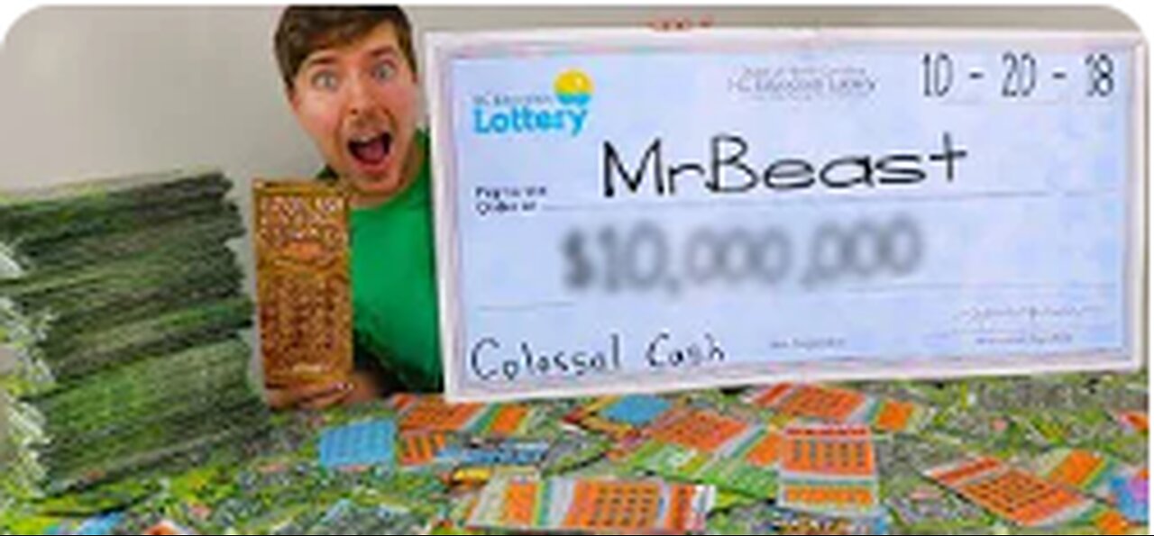 I Spent $50,000 On Lottery Tickets And Won ____