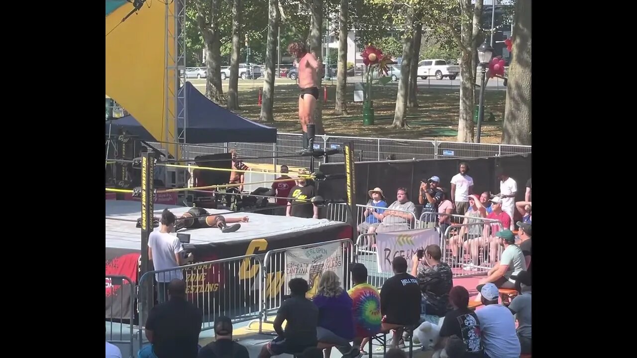 I was trying to get higher than the stage @CZW