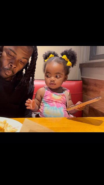 Sassy Willow is not feeling Daddy Today 🤣💓