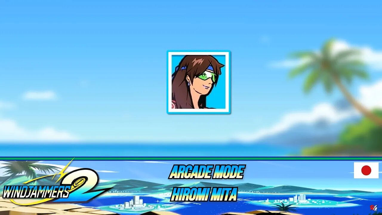 Windjammers 2 🥏 : Arcade Mode - Hiromi Mita 🇯🇵