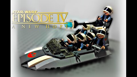 LEGO Star Wars - Rebel Scout Speeder (7668) - Set Review + Upgrade (2016)