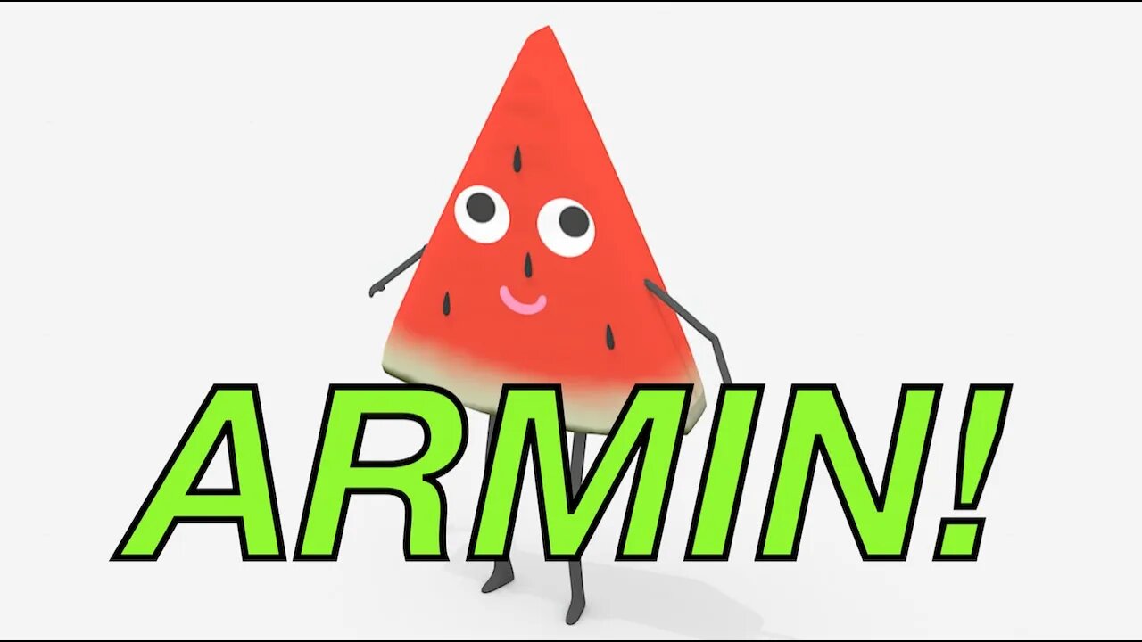 Happy Birthday ARMIN! - WATERMELON Birthday Song