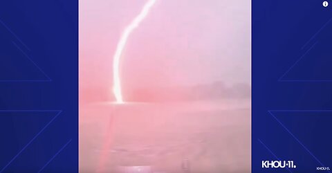 Scenes of downtown Houston's destruction following deadly thunderstorm