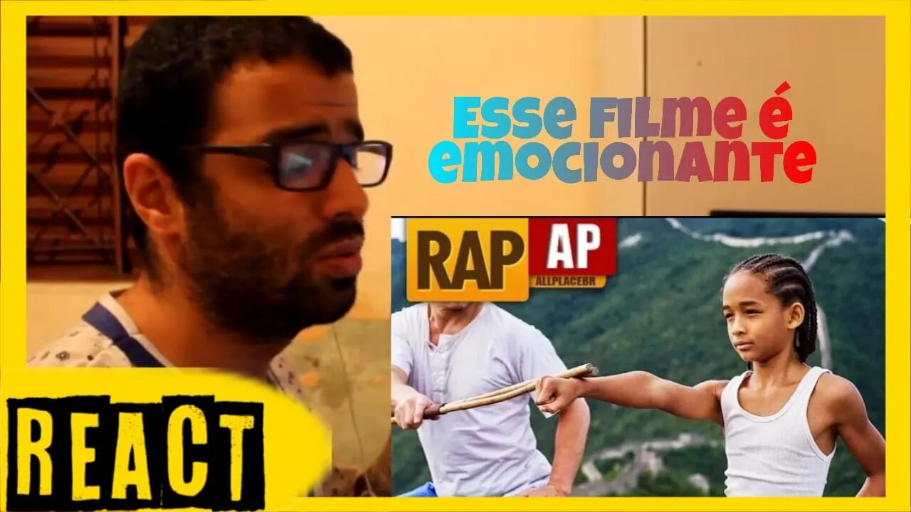 React Rap do Karate Kid (2010) Nunca diga nunca |Prod. BeatBrothers| AllPlace Tributo #25