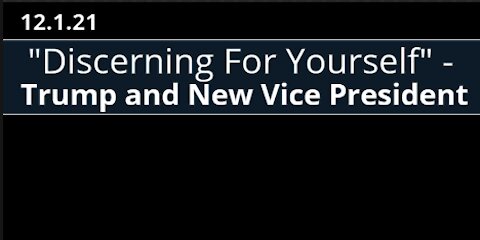Discern For Yourself, Trump's New Vice President - Revealed Nancy Drew Videos Trump and Kennedy?