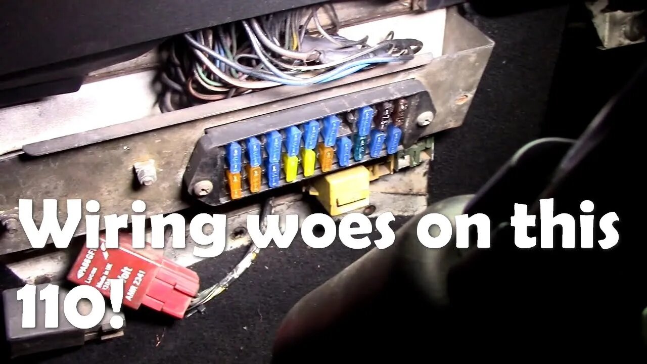 African 110 wiring woes! Warning! Contains excess bodging!