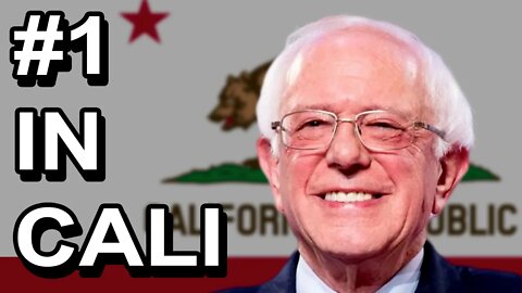 Bernie Sanders LEADS In California! First Place In Latest Berkeley Poll