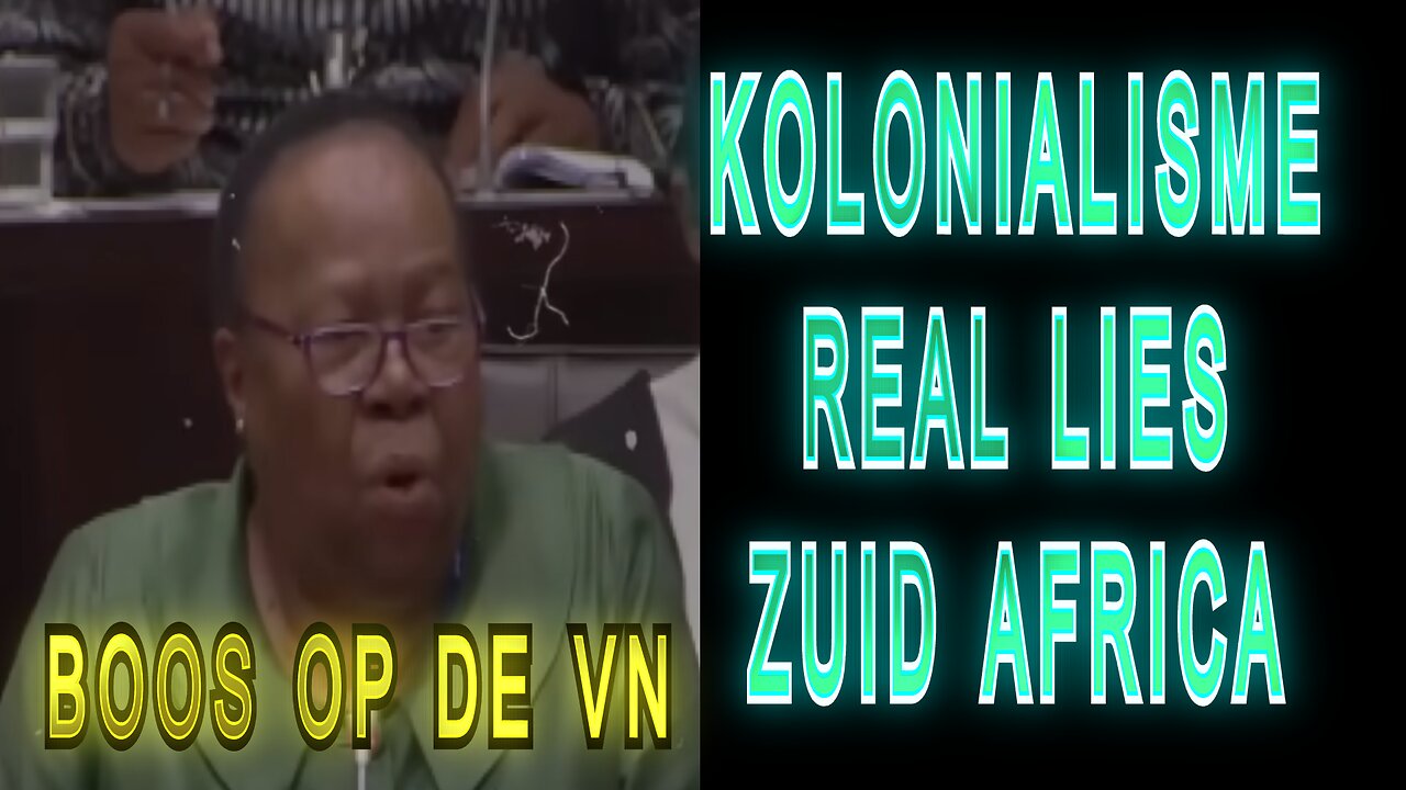 SURINAMER Tv Koloniale Live Stream Zuid Africa Afrika Boos op UN VN DNA Speech Praat Debat