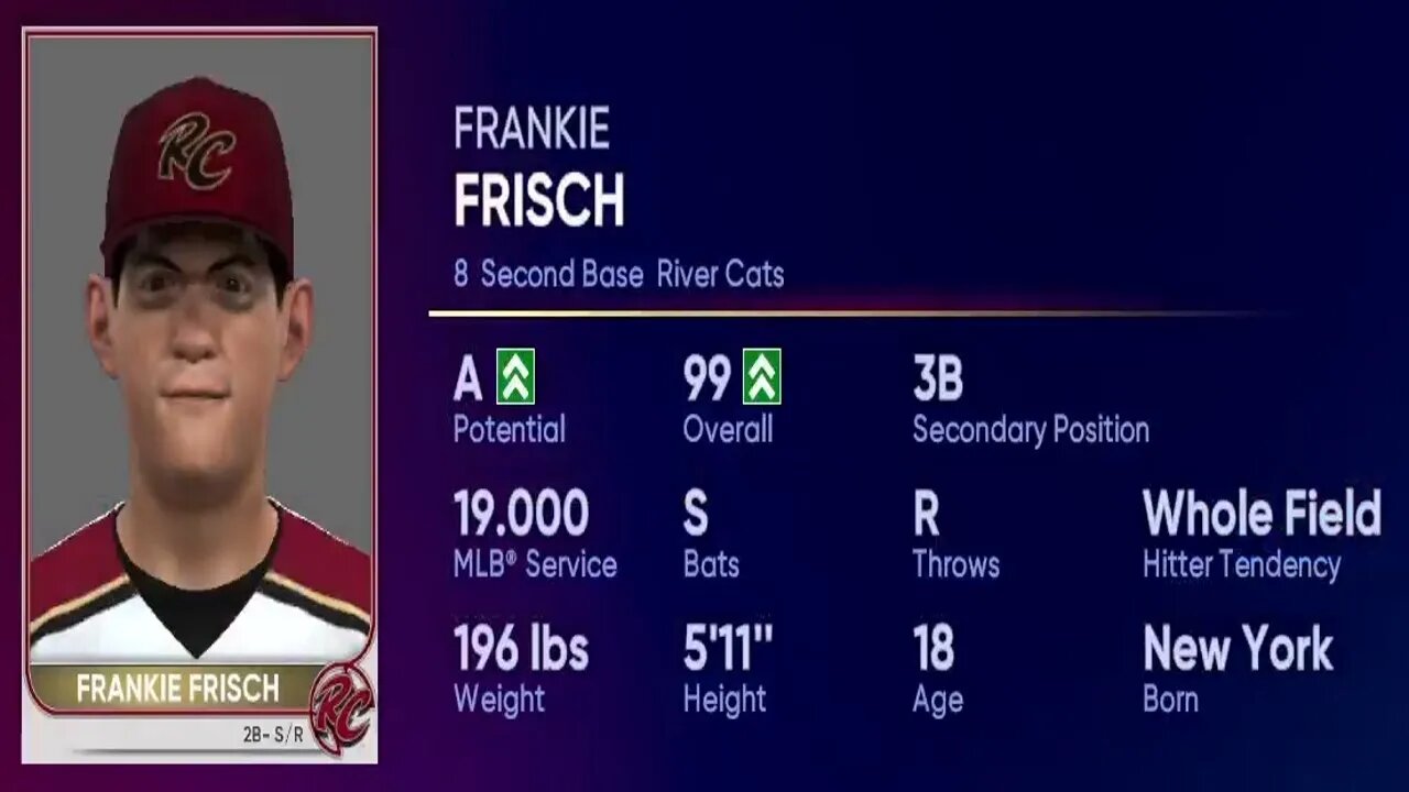 How To Create Frankie Frisch MLB The Show 22