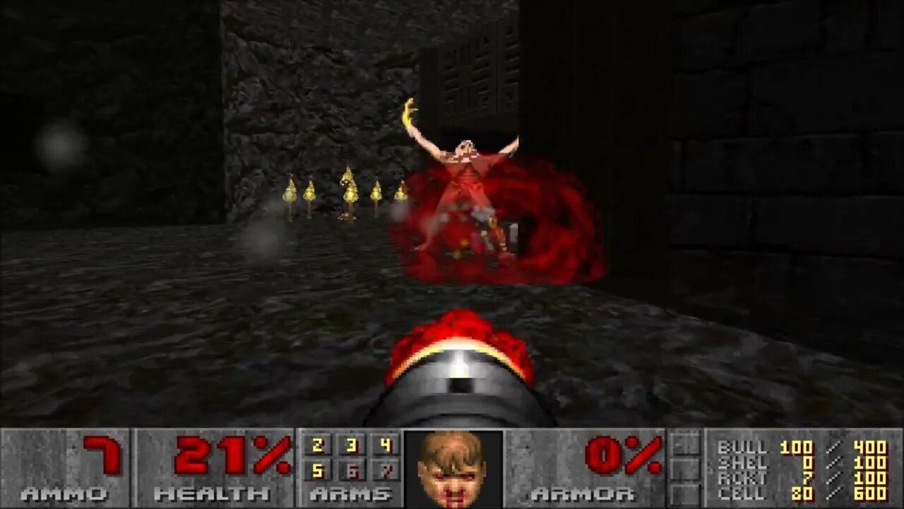 Doom 2 Perpetual Powers Level 16 UV Max in 13:49 (Commentary)