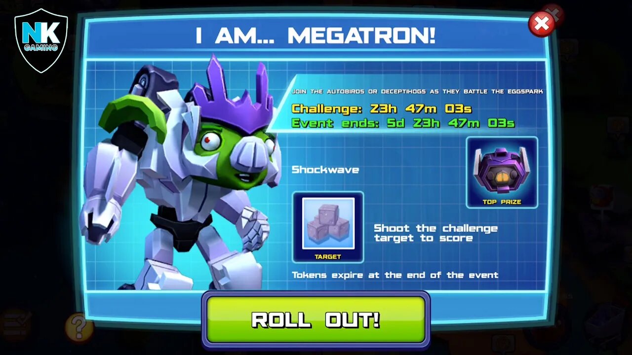 Angry Birds Transformers 2.0 - I Am... Megatron! - Day 1 - Featuring Soundwave