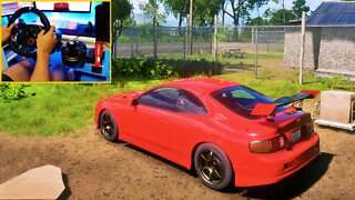 FORZA HORIZON 5 - TOYOTA CELICA GT-FOUR ST205 1994 Steering Wheel G29 GAMEPLAY