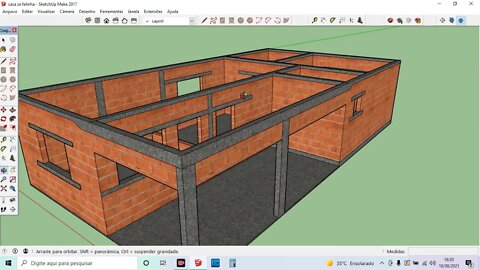 estrutura para casa simples ⬛⬛⬛