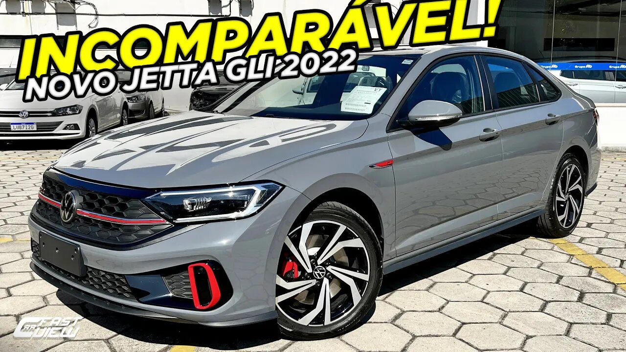 NOVO VOLKSWAGEN JETTA GLI 2.0 TURBO 2022 É A MELHOR COMPRA NA FAIXA DOS R$200 MIL!