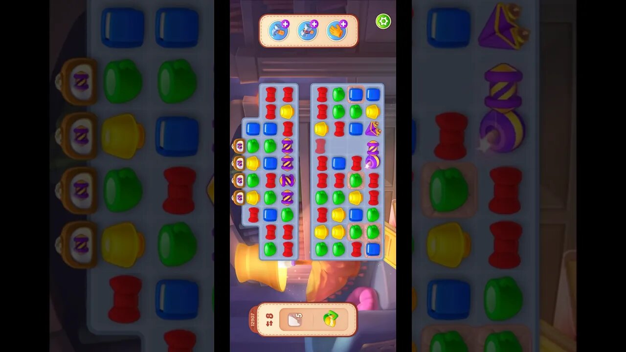 Shorts Playrix Homescapes Gameplay Walkthrough Level 12907-040