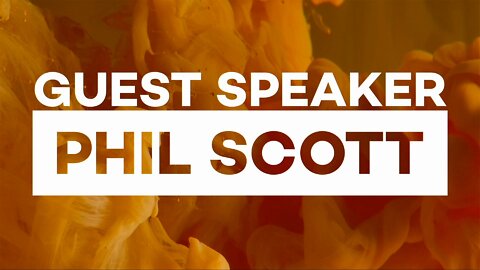 Guest speaker Phil Scott from Ireland