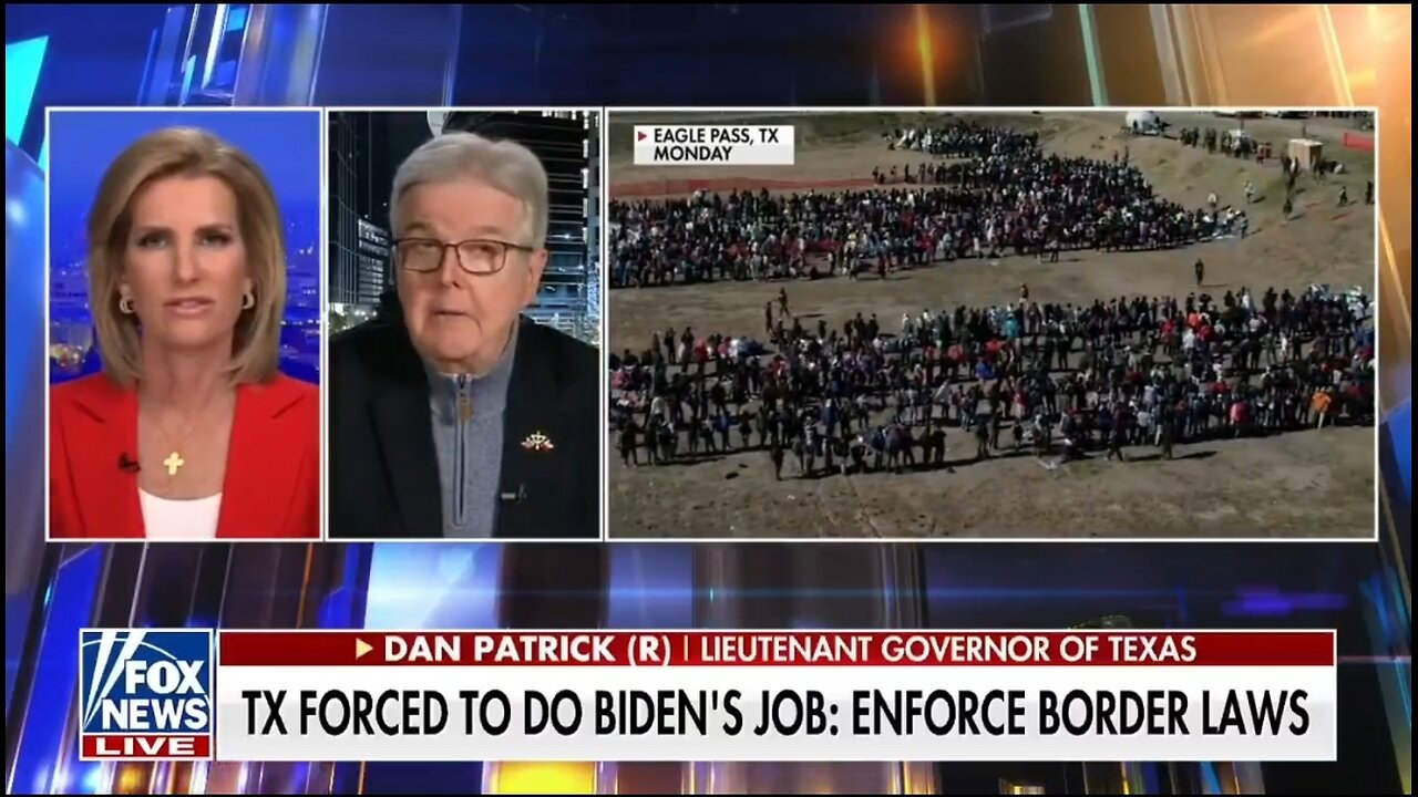 Texas Lt. Gov: Let's Take Biden Off Ballot in Texas!