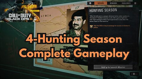 4 Hunting Season Complete Call Of Duty Black Ops 6 Gameplay