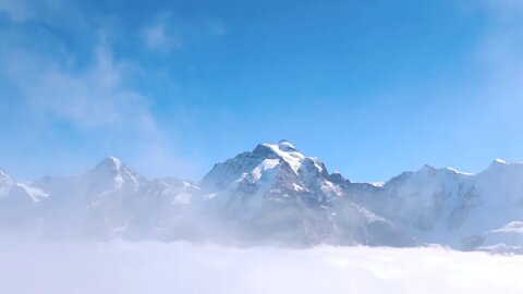 Snow and Wind Sounds for Sleep and Relaxation | Snowstorm Sounds & Howling Wind in the Mountains