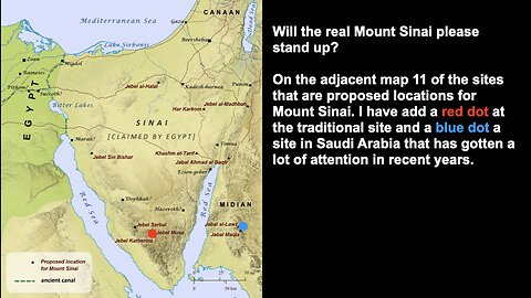 355 Where is Mt Sinai?