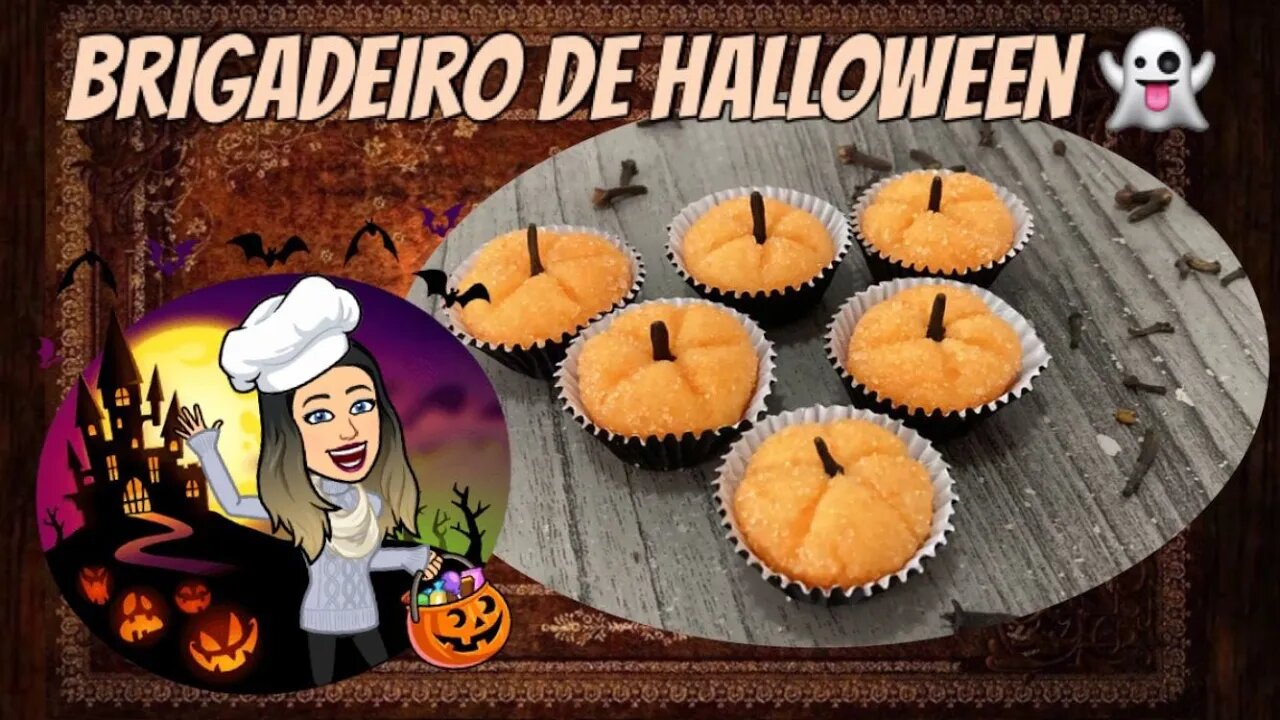 [TENDÊNCIA] Brigadeiro de Halloween | Formato de Abóbora | Faça e Venda!!