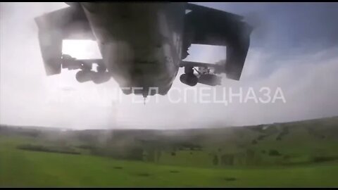 Russian helicopters destroy the enemy cluster in the Kherson direction